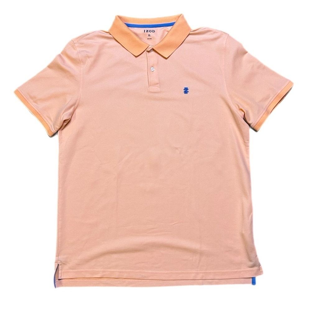 IZOD Men's Light Orange Polo Shirt
